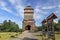 Wooden church, parish of the Transfiguration in Cmolas. Subcarpathian Poland