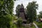 Wooden Church of St Francis of Assisi in a village Hervartov, Slovakia. UNESCO Word Heritage site