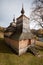 Wooden church of St Michael the Archangel in a village Prikra, Slovakia