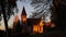 Wooden church in Stary Smokovec, Vysoke Tatry National park, Sl