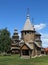 Wooden churches in Suzdal.