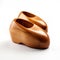 Wooden Clogs on white background
