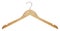 Wooden clothes hanger