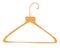 Wooden clothes rack. Clothes hangers. Boutique, cloakroom or shop storage. For coats, sweaters, dresses, skirts, pants. Flat