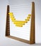 Wooden colour frame Abacus classic counting tool