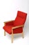 Wooden comfortable armchair antique design