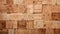 Wooden cork background in the style of rustic abstraction