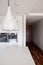 Wooden corridor to kitchen