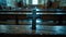 Wooden Cross on Empty Pew for Ash Wednesday. Ash cross on an empty pew, symbolizing Ash Wednesday, simple wooden church
