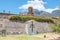 Wooden cross in front of the Castle of Good Hope