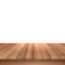 Wooden decking on white background