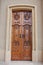 Wooden decorative door