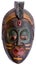 Wooden decorative mask