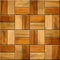 Wooden decorative tiles - cassette floor - Continuous replication
