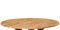 Wooden dinner table surface. Natural wood furniture close view. Tabletop isolated over white background