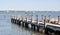 Wooden Dock in Mandurah, Western Australia