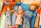 Wooden doll toys