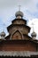 Wooden dome. Museum of Wooden Architecture