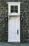 Wooden door entrance in Quebec City