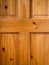 Wooden door fragment, Abstract cross shape