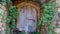 Wooden door on ruined house- Old Perithia - Corfu