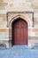 A Wooden Doorway in the Cloisters at Sydney University
