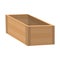 Wooden drawer. Box package. Transportation container or empty wood crate, cargo distribution pack