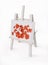 Wooden Easel with Picture of Red Poppies