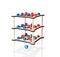 Wooden education toy game for children advance learning with blue and red balls