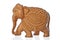 Wooden elephant