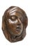 Wooden Face of St Teresa of Avila