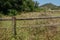 Wooden Fence Along a Trail