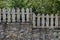 Wooden fence in the ancient residential district from hoary antiquity Varosha