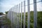 Wooden Fence Beach Pathway