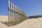 Wooden fence in Cadiz