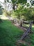 Wooden fence from days gone by