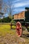 Wooden field wagon