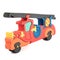Wooden fire truck toy