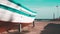 Wooden fishing boat on the beach