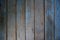 Wooden floor blue color the construction dirty background