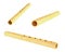 Wooden flute isolated. Quena