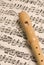 Wooden Flute and Music