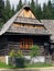 Wooden folk house in Zuberec museum