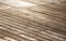 Wooden footbridge, small depth of field