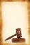 Wooden gavel