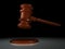 Wooden gavel