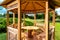 Wooden gazebo