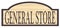 Wooden General Store Sign