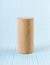Wooden geometric shape cylinder