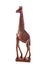 Wooden Giraffe Figurine from West Africa